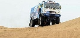 Domínio russo prevalece na final da categoria caminhões do Dakar 2015