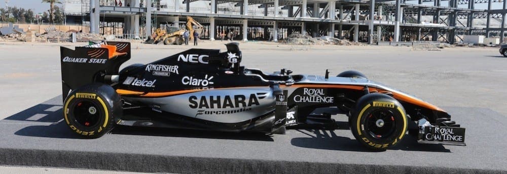 Force India apresentou pintura que será utilizada em 2015