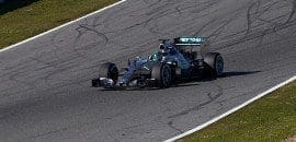 Hamilton diz que novo carro tem mais carga aerodinâmica