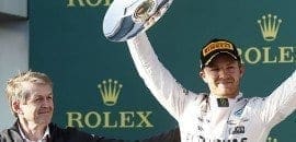 Nico Rosberg atacou Hamilton, mas o inglês foi “perfeito”