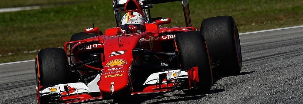 <b>Sebastian Vettel vence GP da Malásia e quebra jejum da Ferrari</b>