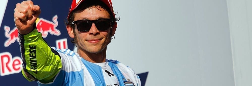 Valentino Rossi vence na Argentina e dispara na liderança