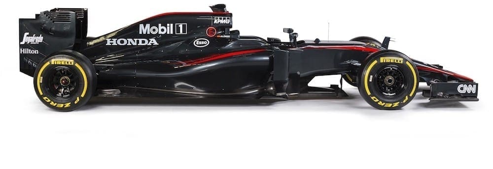 McLaren apresenta suas novas cores para 2015