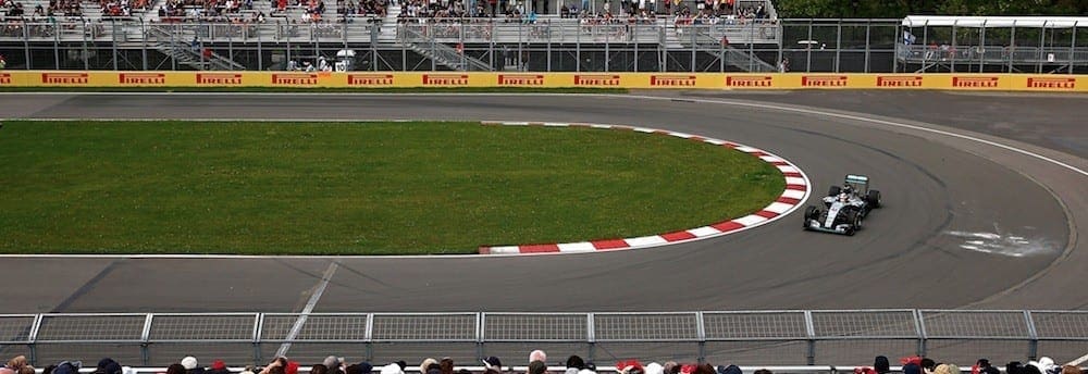 No Canadá, Lewis Hamilton dominou no seco e bateu no molhado