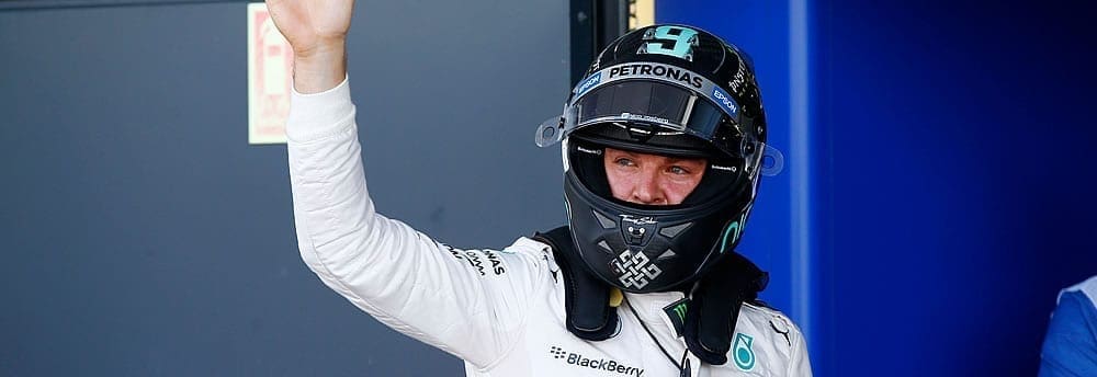 Nico Rosberg: “Fiquei contente quando o Lewis foi para os boxes…”