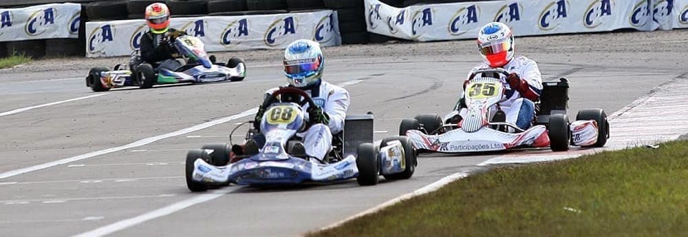 Jéfferson Abel é o campeão da Sênior B no Brasileiro de Kart