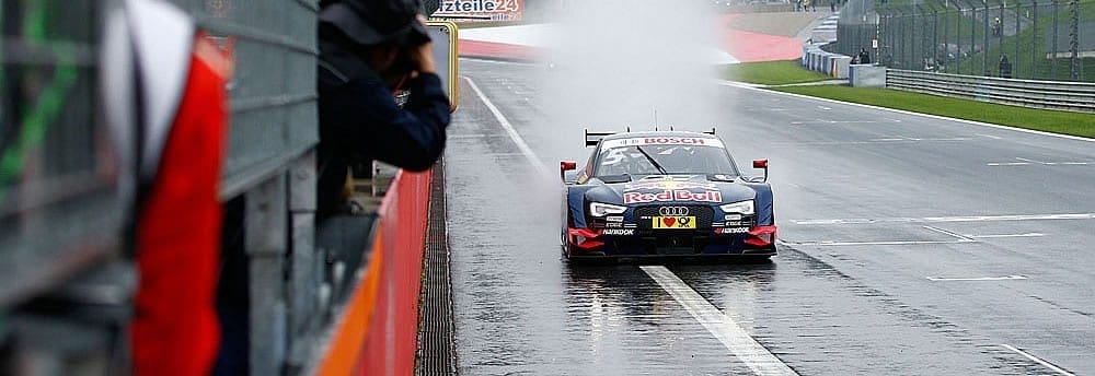 Mattias Ekström vence debaixo de chuva no Red Bull Ring