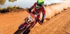 Jean Azevedo conquista segunda etapa consecutiva das motos no Rally dos Sertões