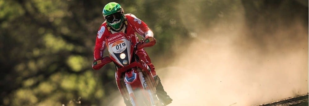 Jean Azevedo fatura o hexa nas motos do Rally dos Sertões