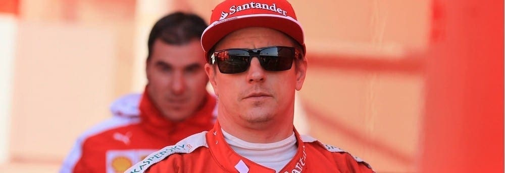 Ferrari anuncia renovação de contrato de Kimi Raikkonen Ferrari anuncia renovação de contrato de Kimi Raikkonen