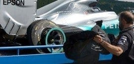Pirelli: “Explosão do pneu de Rosberg deveu-se a causas externas”