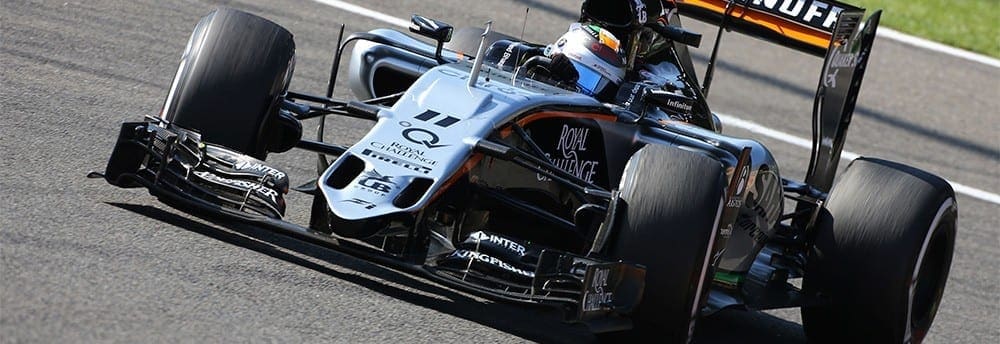 Largando em quarto, Sergio Perez espera conquistar o pódio na corrida