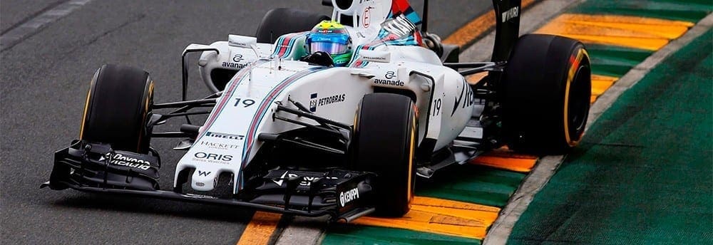 Largando da sexta posição, Felipe Massa admite erro no setor final