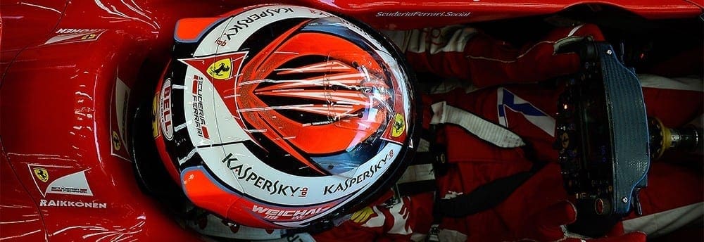 Kimi Raikkonen troca caixa de câmbio e perde cinco posições no grid