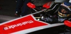 Bruno Senna fecha testes em 4º em Donington