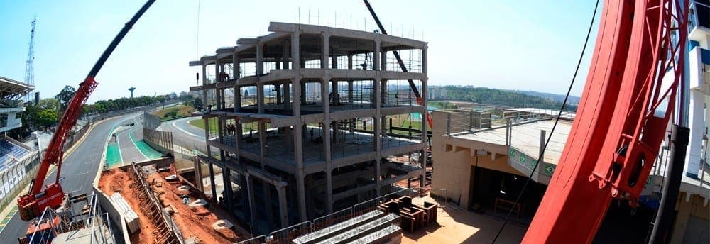 Reforma no paddock em Interlagos não ficará pronta para o GP do Brasil