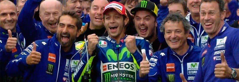 Valentino Rossi recupera liderança do campeonato com quarta vitória no ano