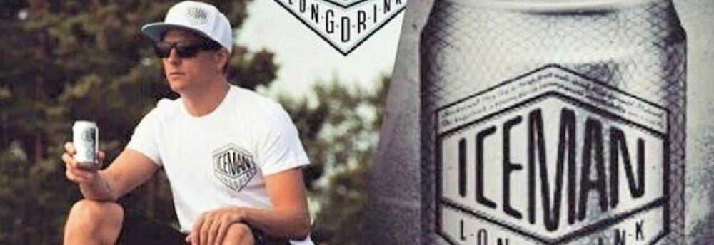 Kimi Raikkonen lança bebida alcoólica na Finlândia