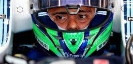 Felipe Massa fica feliz com a sua sexta-feira na Itália