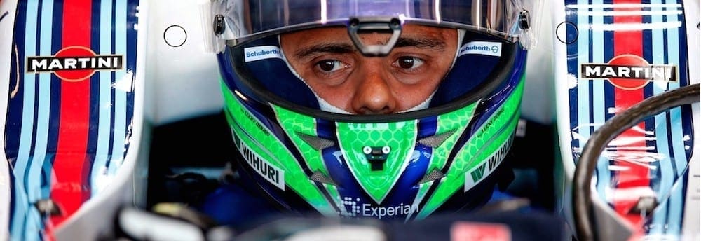 Felipe Massa fica feliz com a sua sexta-feira na Itália