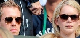Sebastian Vettel e sua esposa Hanna podem ter tido sua segunda filha