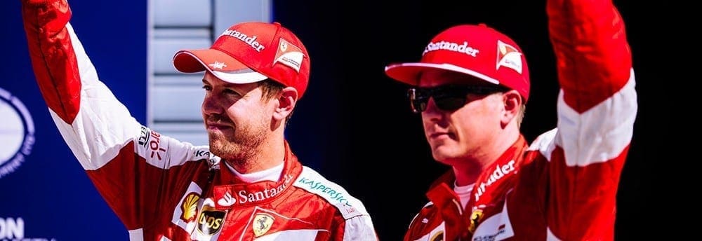 Kimi Raikkonen diz que a Ferrari surpreendeu-se consigo mesma
