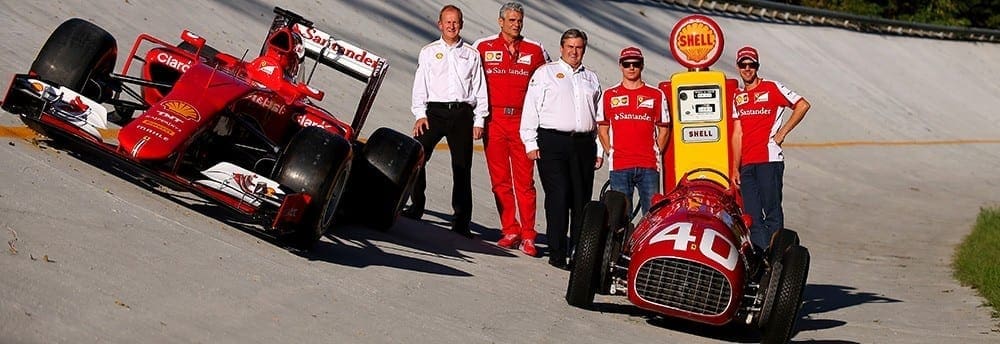 Shell assina nova parceria de inovação com a Ferrari