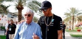 Bernie Ecclestone critica estilo de vida “extravagante” de Lewis Hamilton