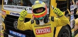 Felipe Giaffone larga na pole da Truck em Curitiba