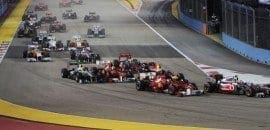 Organizadores do GP de Cingapura confirmam que programação não será alterada
