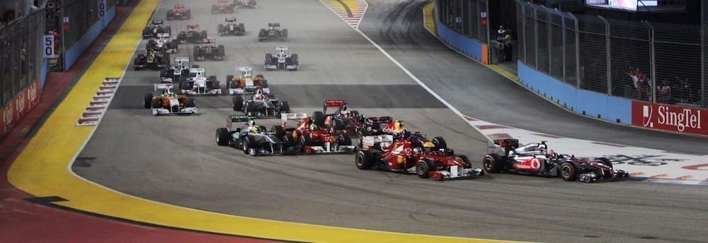 Cingapura está perto de renovar seu contrato com a F1