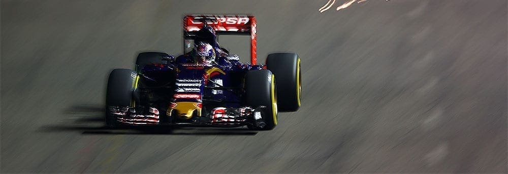 Toro Rosso arma jogo de equipe, mas Max Verstappen não contribui