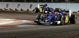 Felipe Nasr lamenta segundo Safety Car, mas fica contente com ponto