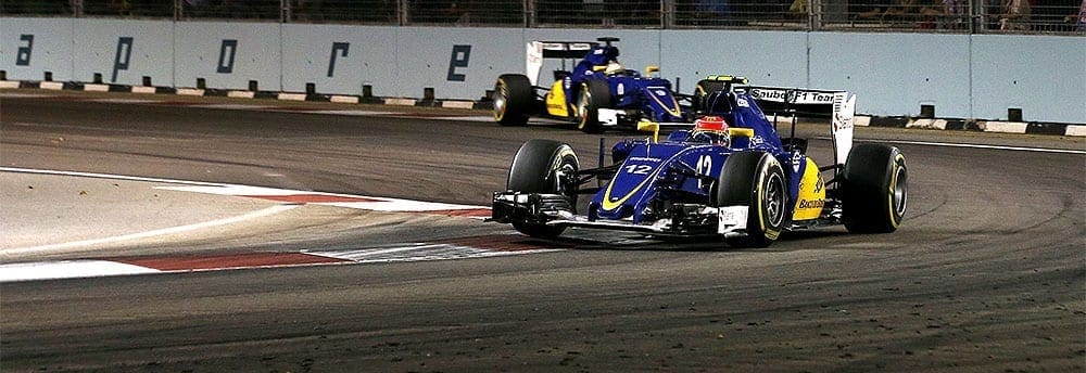 Felipe Nasr lamenta segundo Safety Car, mas fica contente com ponto