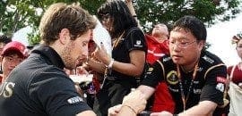 Segundo site francês, Romain Grosjean deixará a Lotus e irá para a Haas