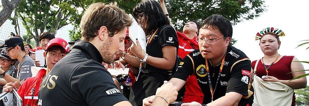 Segundo site francês, Romain Grosjean deixará a Lotus e irá para a Haas