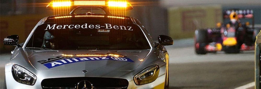 Homem que invadiu a pista de Cingapura é processado pela justiça