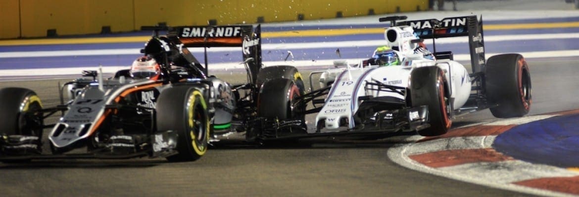 Punições sobre colisão entre carros será alterada em 2017