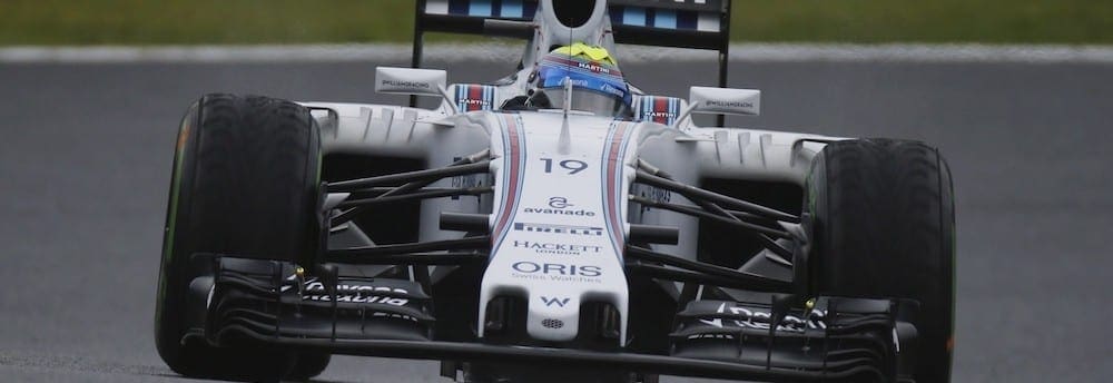 Felipe Massa torce por pista seca para o restante do fim de semana