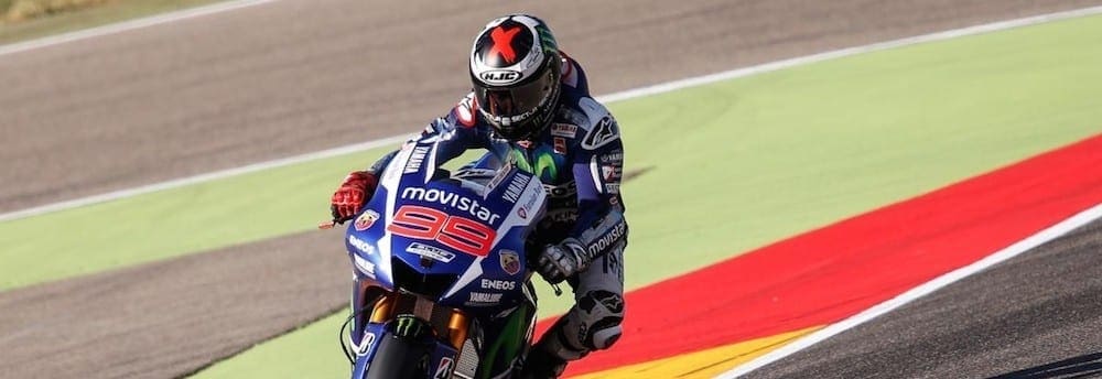 Jorge Lorenzo lidera primeiro dia de treinos em Aragon
