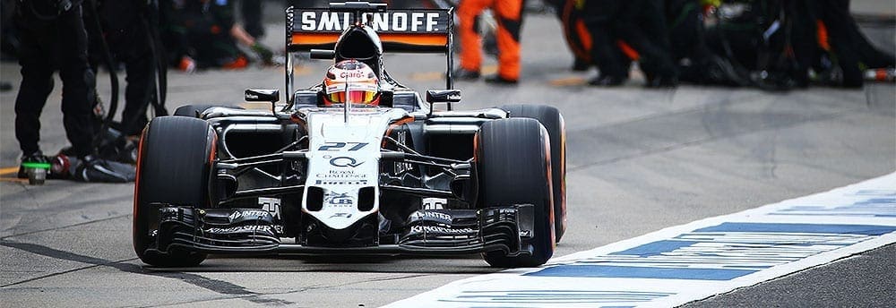 Hulkenberg comemora sexto lugar; Perez lamenta toque na largada
