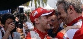 Maurizio Arrivabene: “Vettel é melhor do que Schumacher em alguns aspectos”