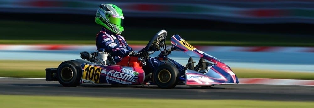 Caio Collet sobe ao pódio no Mundial de Kart