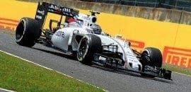Valtteri Bottas: “A Williams está mudando o seu foco para 2016”
