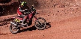 Jean Azevedo disputa a última etapa do Mundial de Rally Cross Country no Marrocos