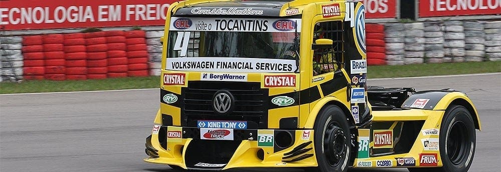 Giaffone é o mais veloz; Grid da Truck será definido à tarde