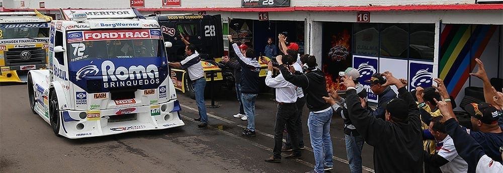 Djalma Fogaça faz a pole da Fórmula Truck em Guaporé
