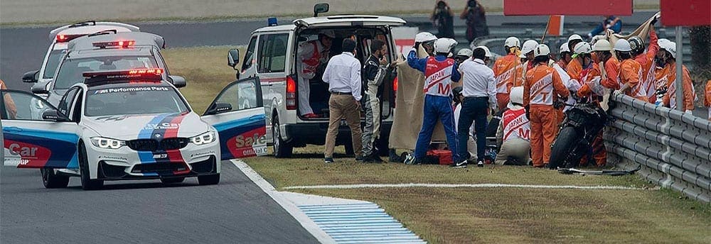 Quadro médico de Alex de Angelis melhora ligeiramente, mas segue crítico