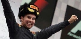 Sergio Perez está aproveitando o “melhor momento” da sua carreira
