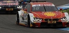 Augusto Farfus comemora título de construtores para a BMW na final do DTM